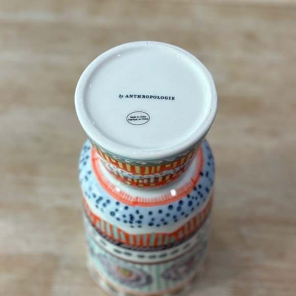 Anthropologie Painted Elza Vase, Large - Picture 4 of 8